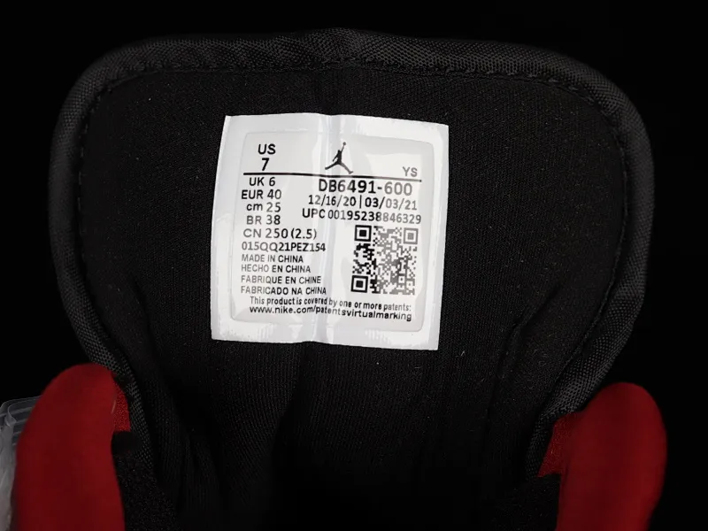 All categories Air Jordan Jordan series basketball shoes Air Jordan 1 Low Air Jordan 1 Low AJ1 Joe 1 black wine red metal flying wings DB6491-600